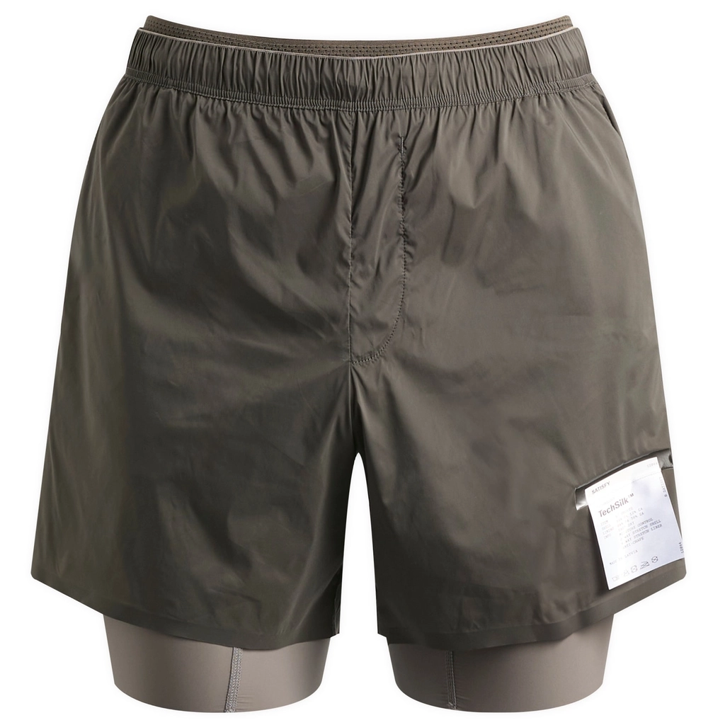Satisfy Men's TechSilk  5" Shorts Raven