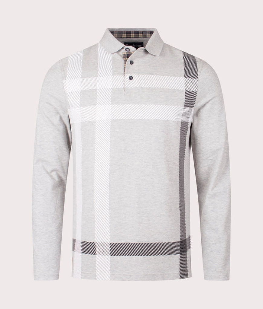 Barbour Mens Blaine Tailored Long Sleeve Polo Shirt