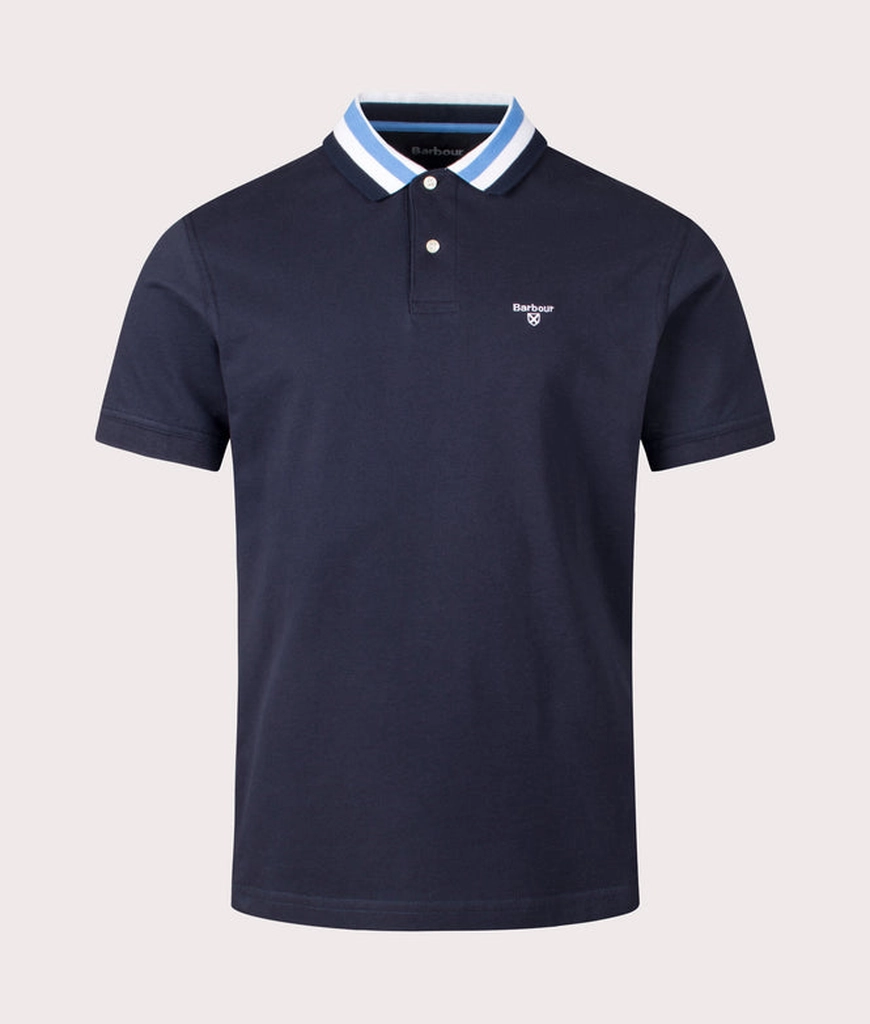 Barbour Mens Hawkesmoor Tipped Polo Shirt