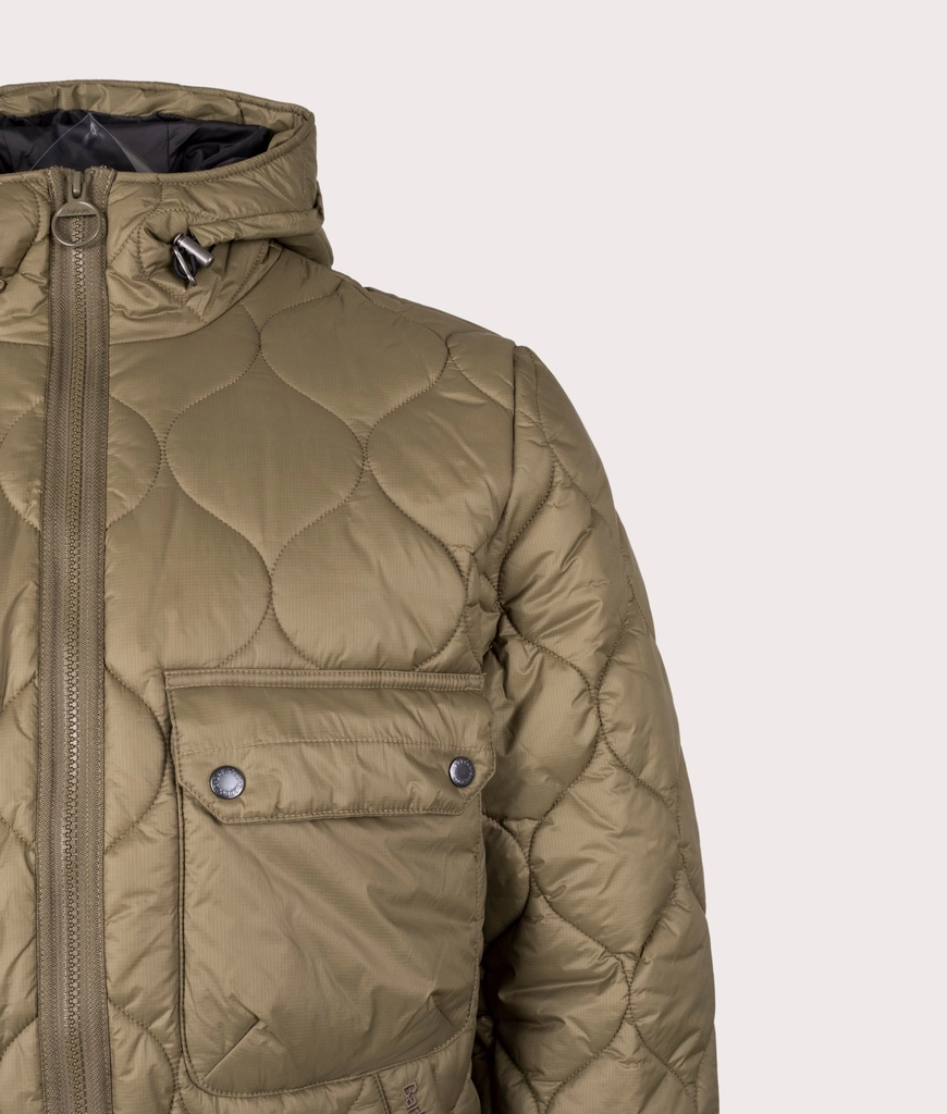 Barbour Mens Re-Engineered Hooded Spey Quilted Jacket