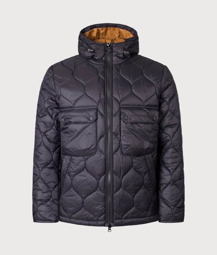 Barbour Mens Re-Engineered Hooded Spey Quilted Jacket