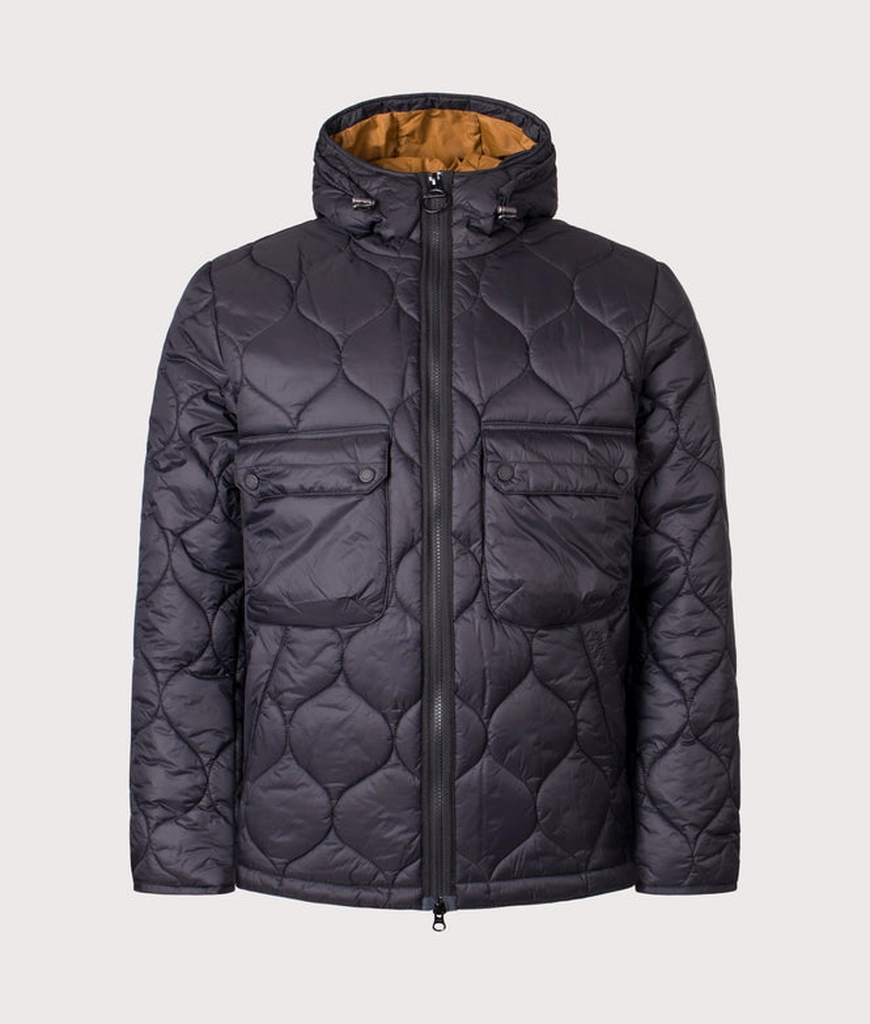 Barbour Mens Re-Engineered Hooded Spey Quilted Jacket