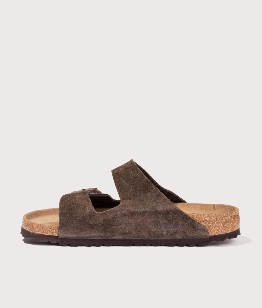 Birkenstock Mens Arizona Suede Leather Sandals