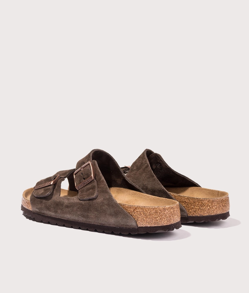 Birkenstock Mens Arizona Suede Leather Sandals