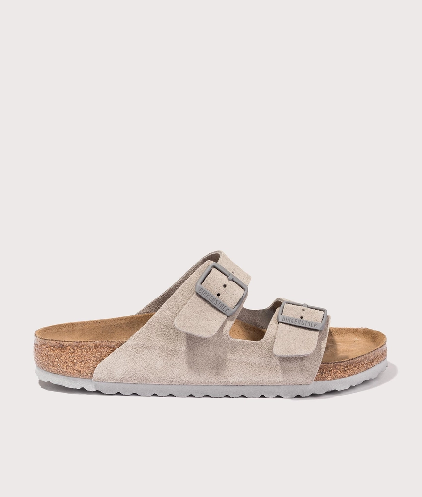 Birkenstock Mens Arizona Suede Leather Sandals