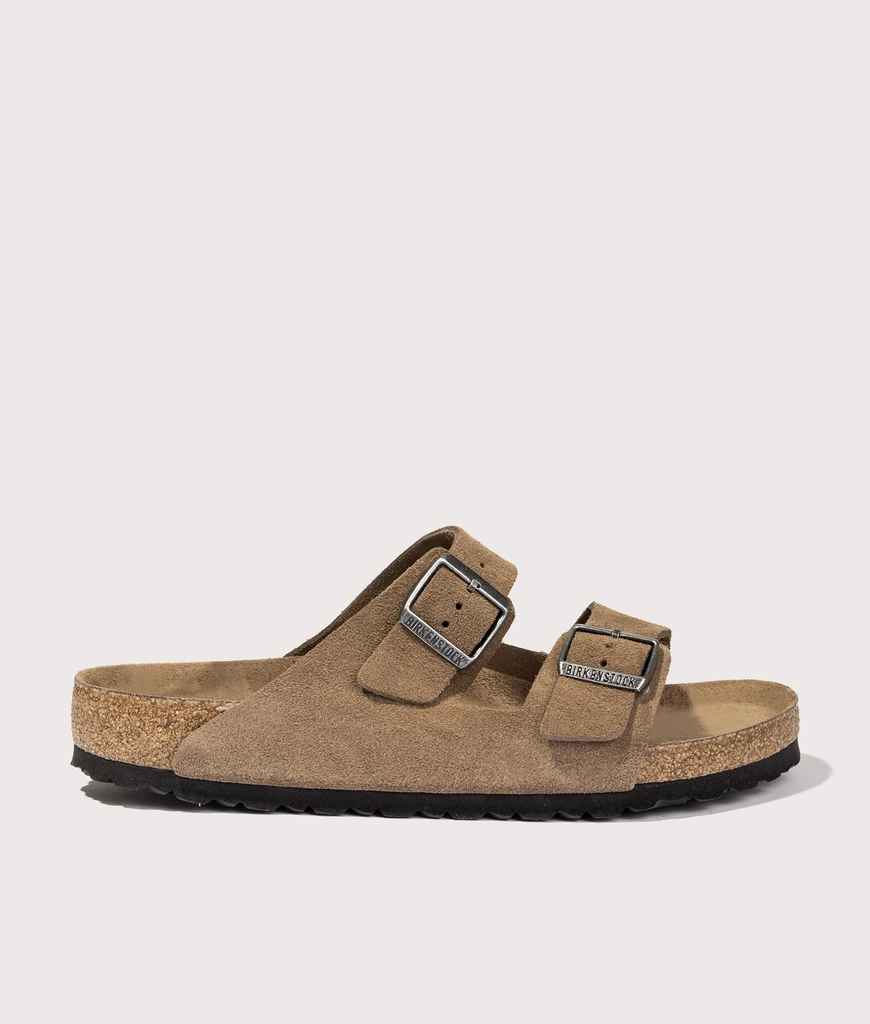 Birkenstock Mens Arizona Suede Leather Sandals