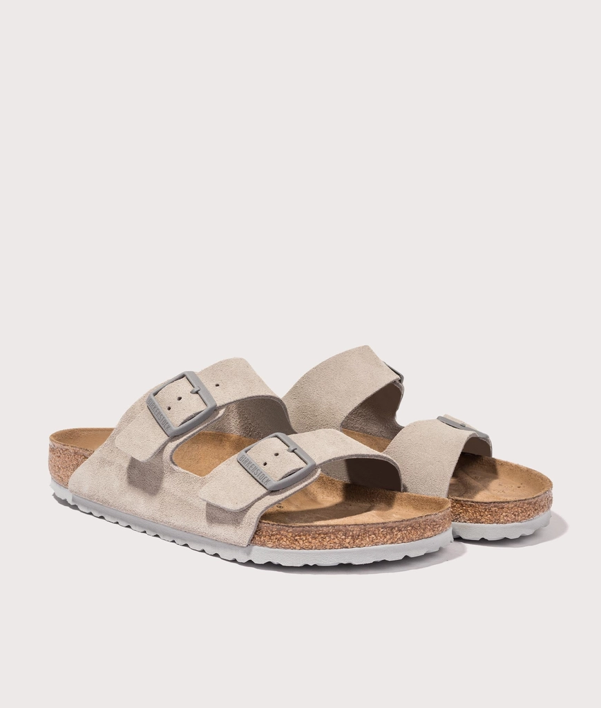Birkenstock Mens Arizona Suede Leather Sandals