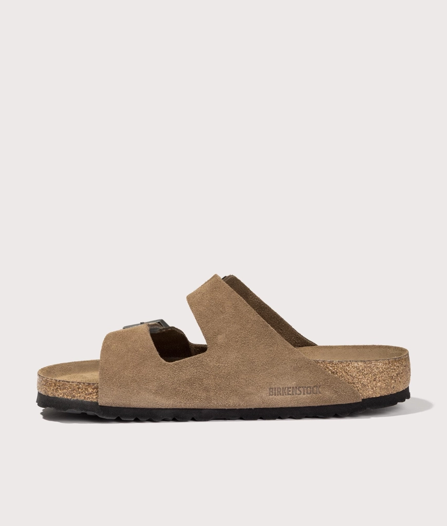 Birkenstock Mens Arizona Suede Leather Sandals