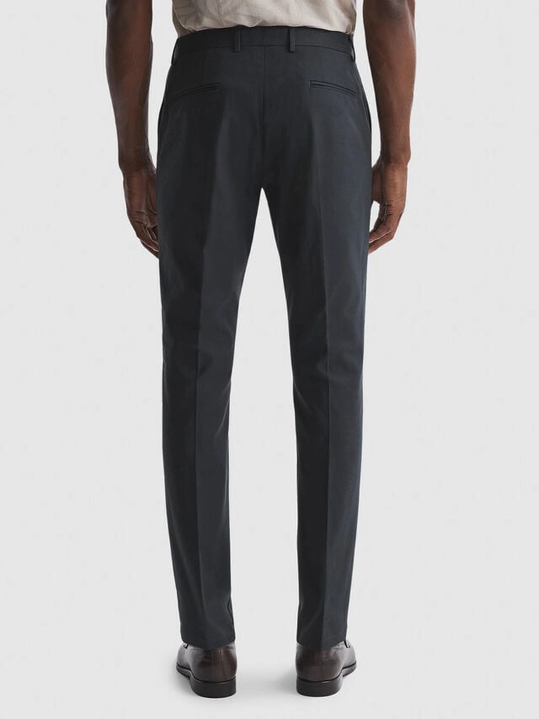 REISS Men's Eastbury Slim Fit Chinos - Size 28R Grey