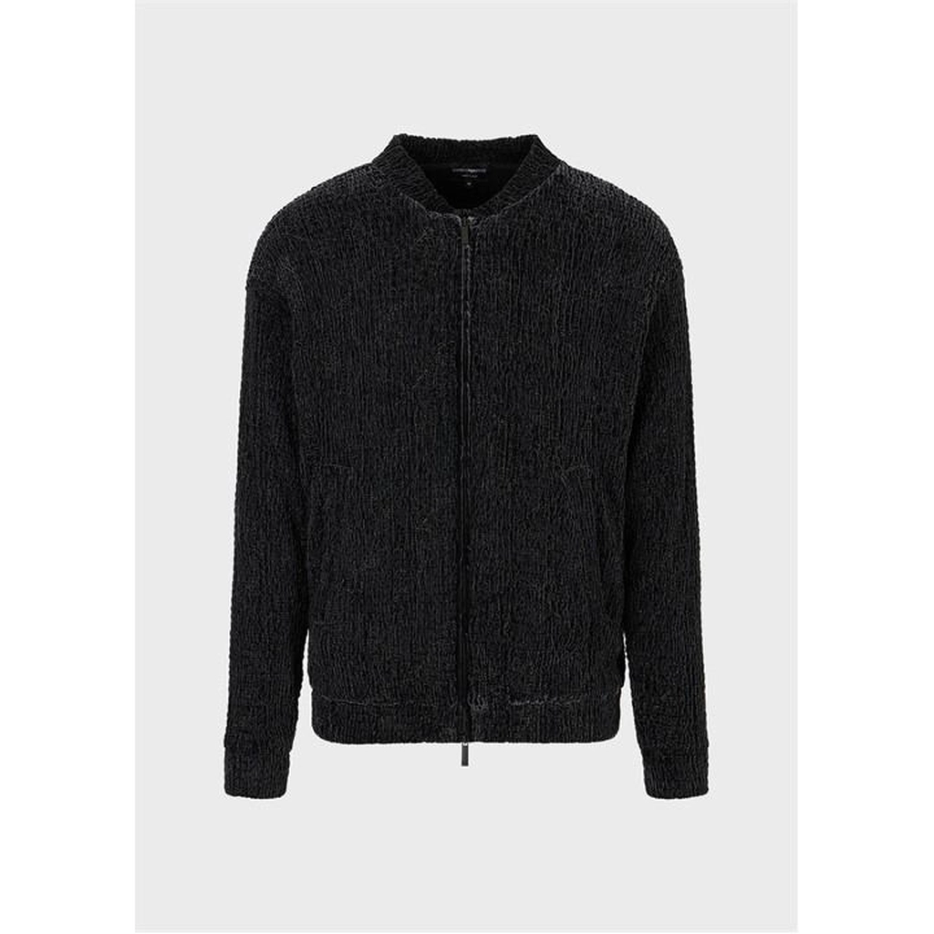 Armani Felpa Zip Hoodie - Grey