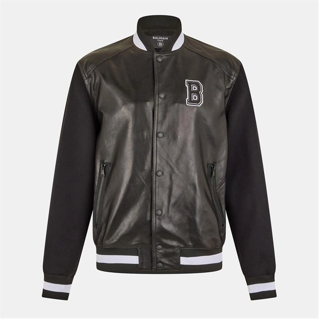 Balmain Logo Varsity - Black