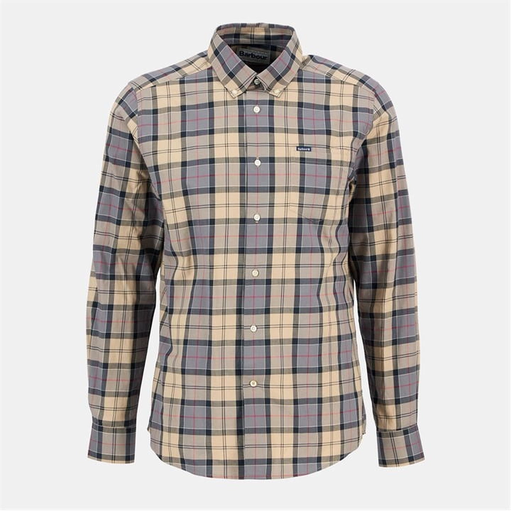 Barbour Men's Long Sleeve Tartan Check Shirt - Multi