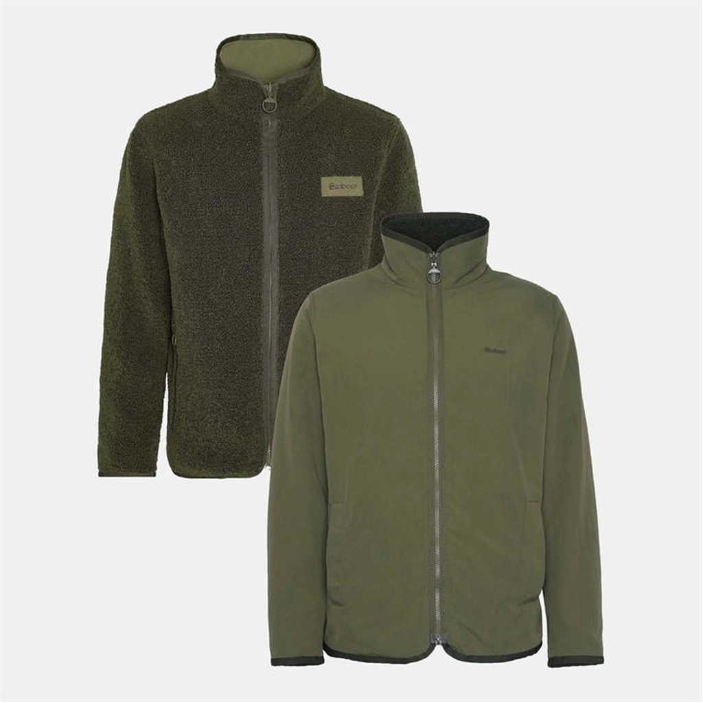 Barbour Reversible Fleece - Green