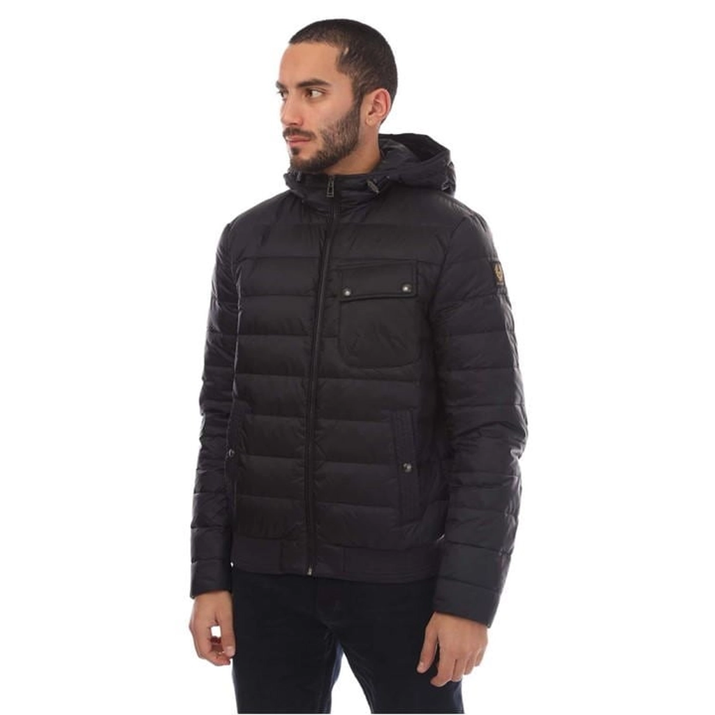 Belstaff Down Filled Nylon Streamline Jacket - Blue