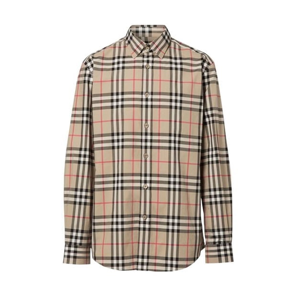 Burberry Caxton Check Shirt - Beige