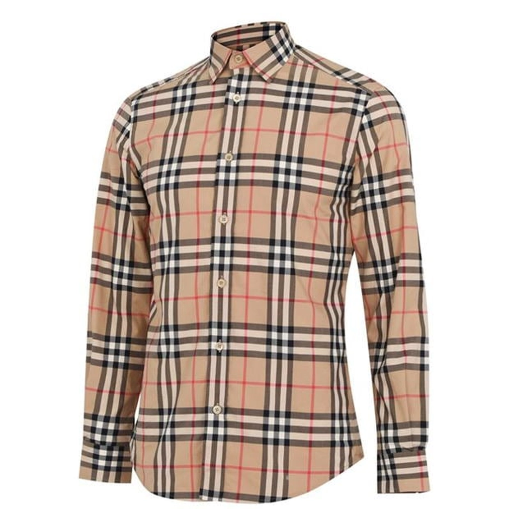 Burberry Caxton Check Shirt - Beige