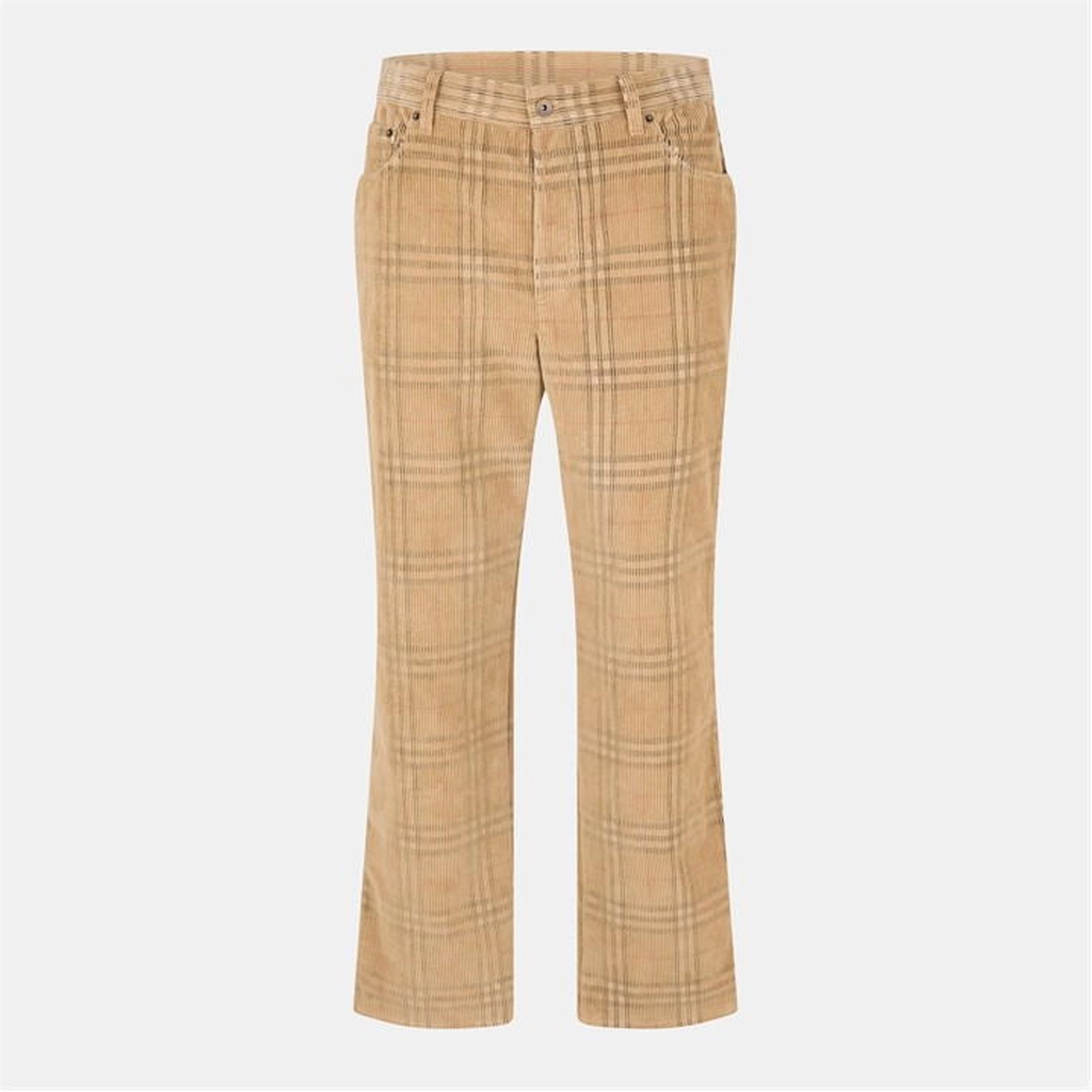 Burberry Burb Check Trou Sn54 - Beige