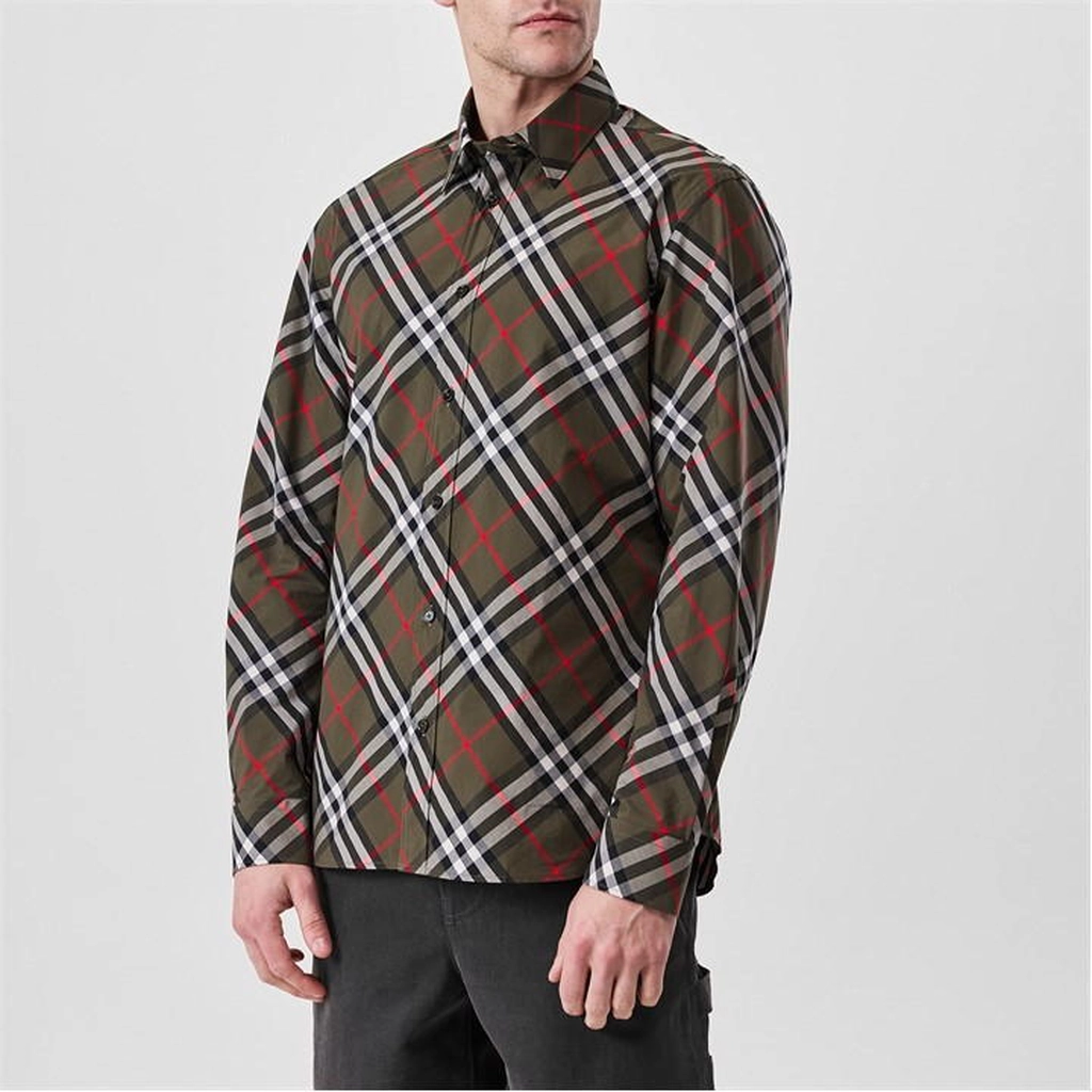 Burberry Casual Check Shirt - Multi