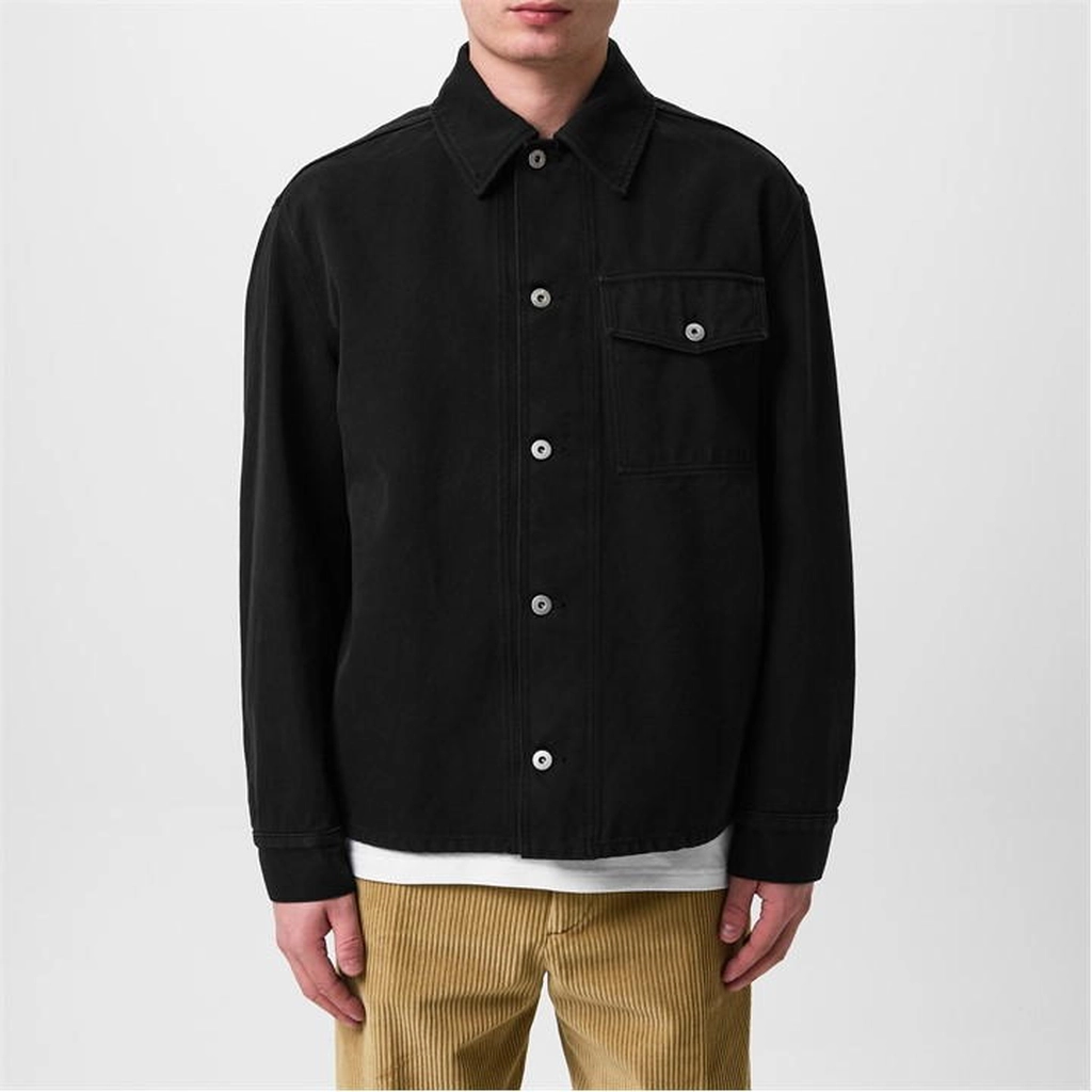 Burberry Equestrian Knight Overshirt - Black