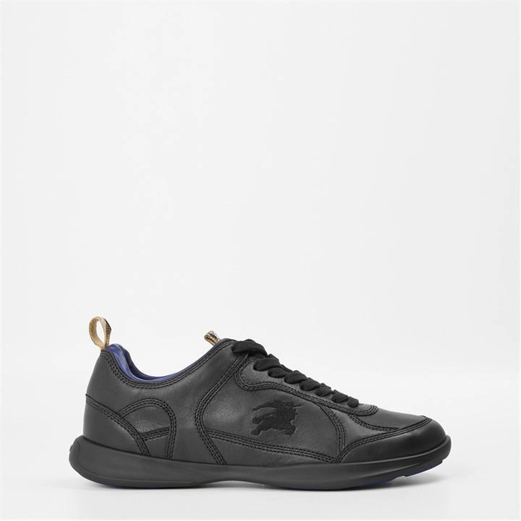 Burberry Leather Matrix Sneakers - Black