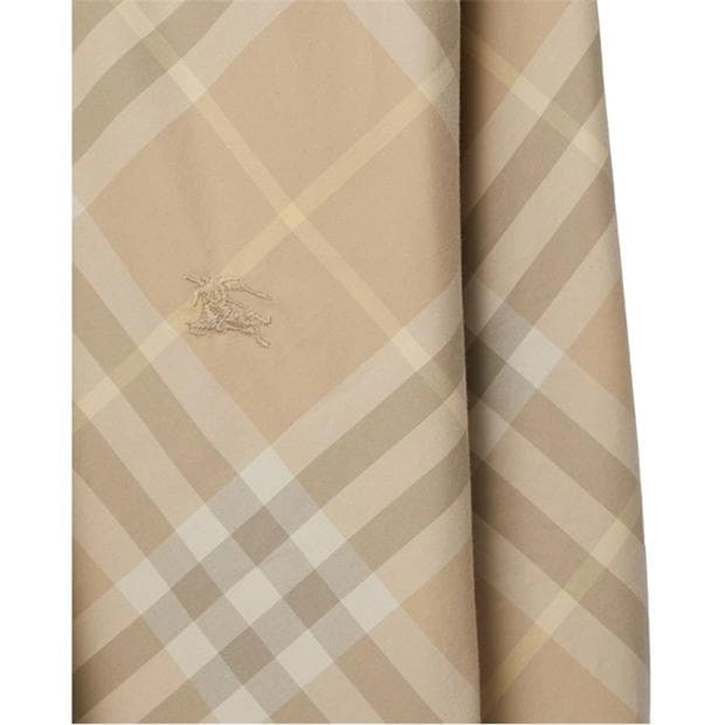 Burberry Flax Check Shirt - Beige