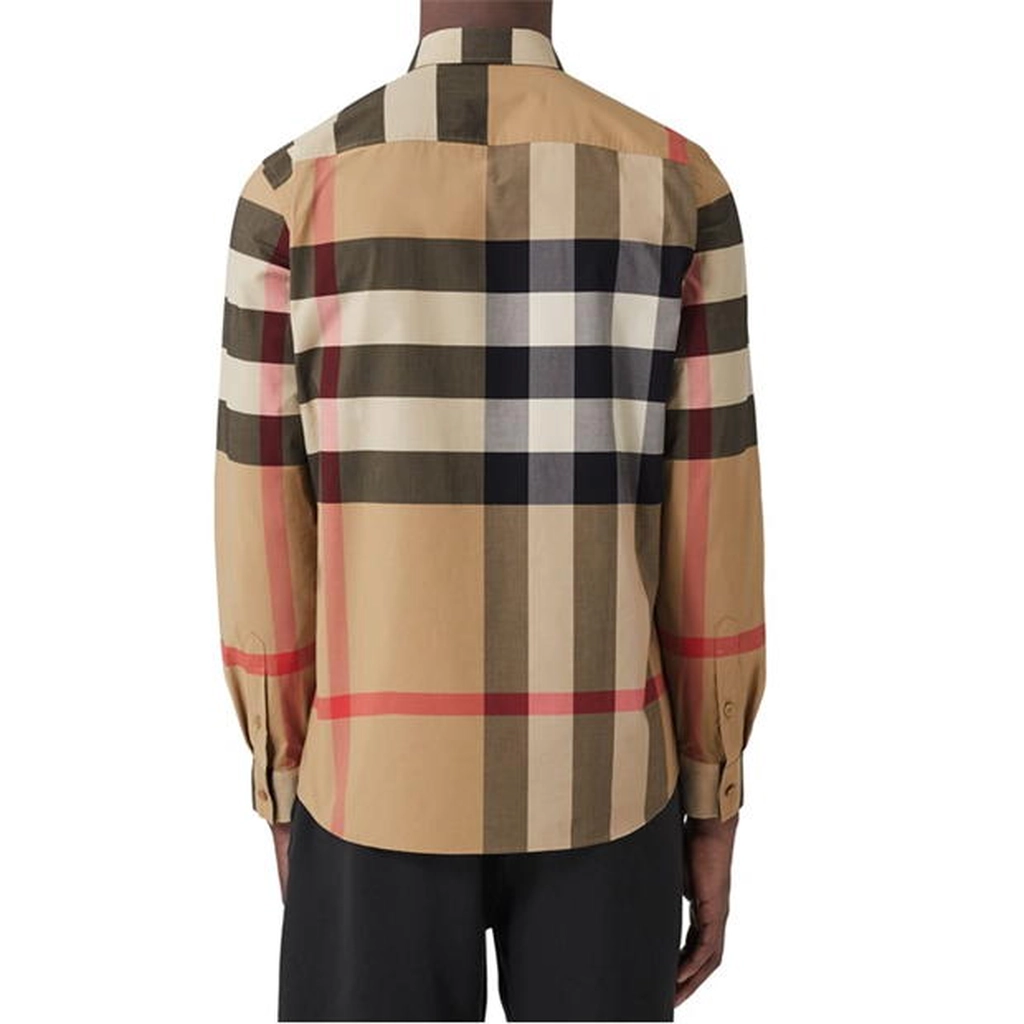 Burberry Somerton Long Sleeved Shirt - Beige
