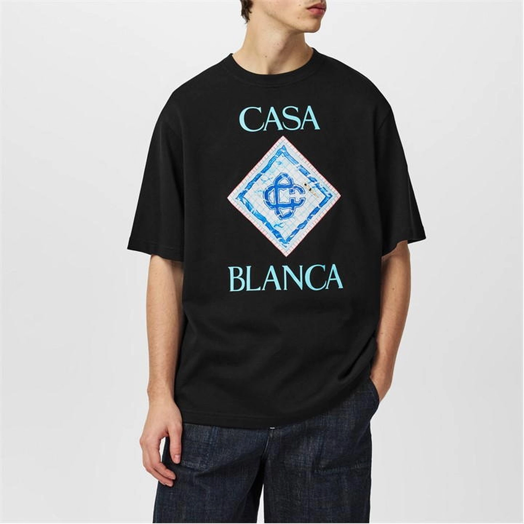 Casablanca Pool T-Shirt - Black