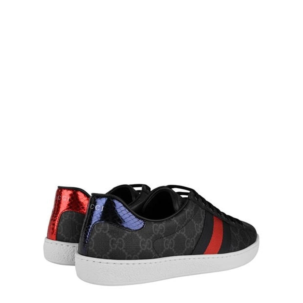 Gucci Ace Gg Supreme Trainers - Black