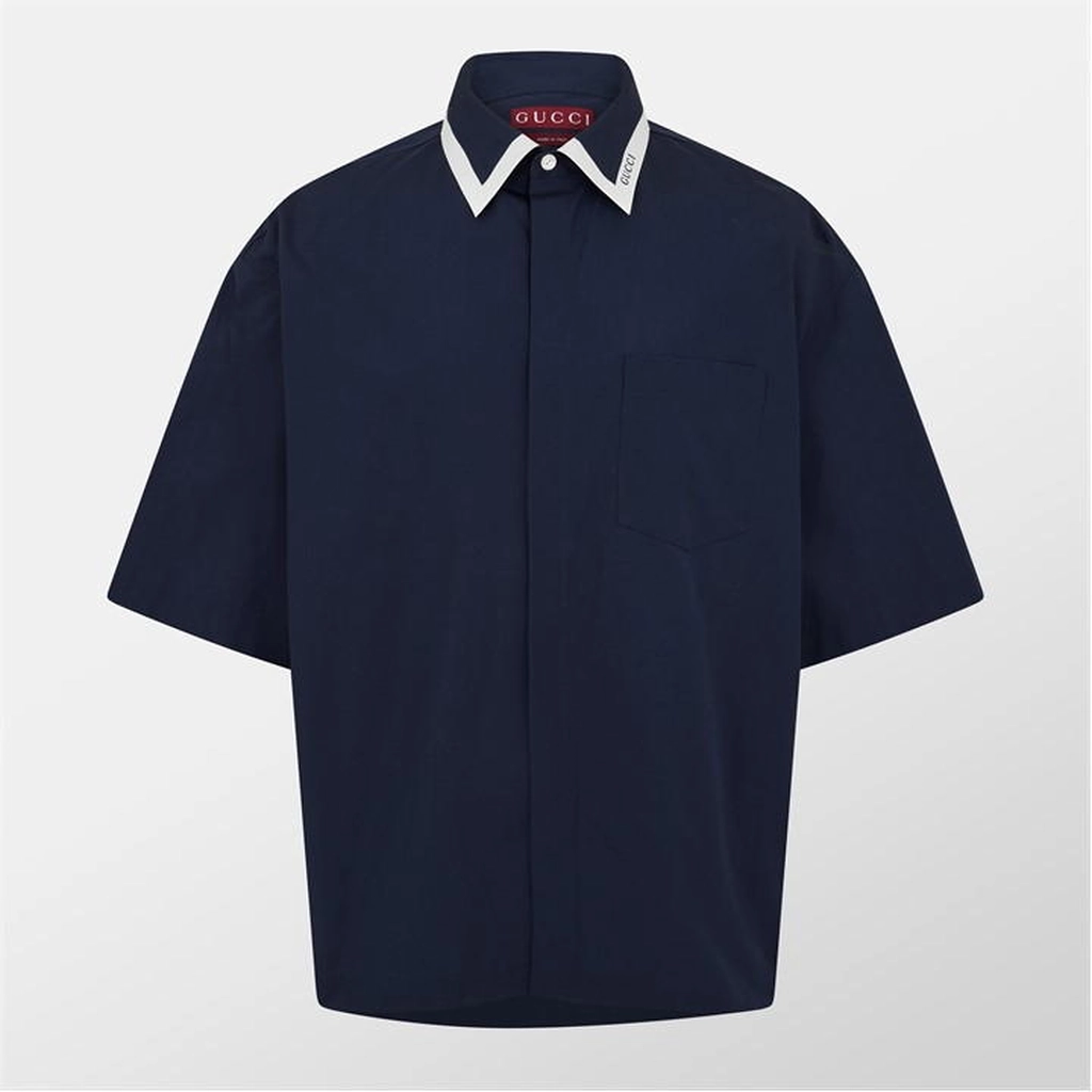 Gucci Bowling Shirt - Blue