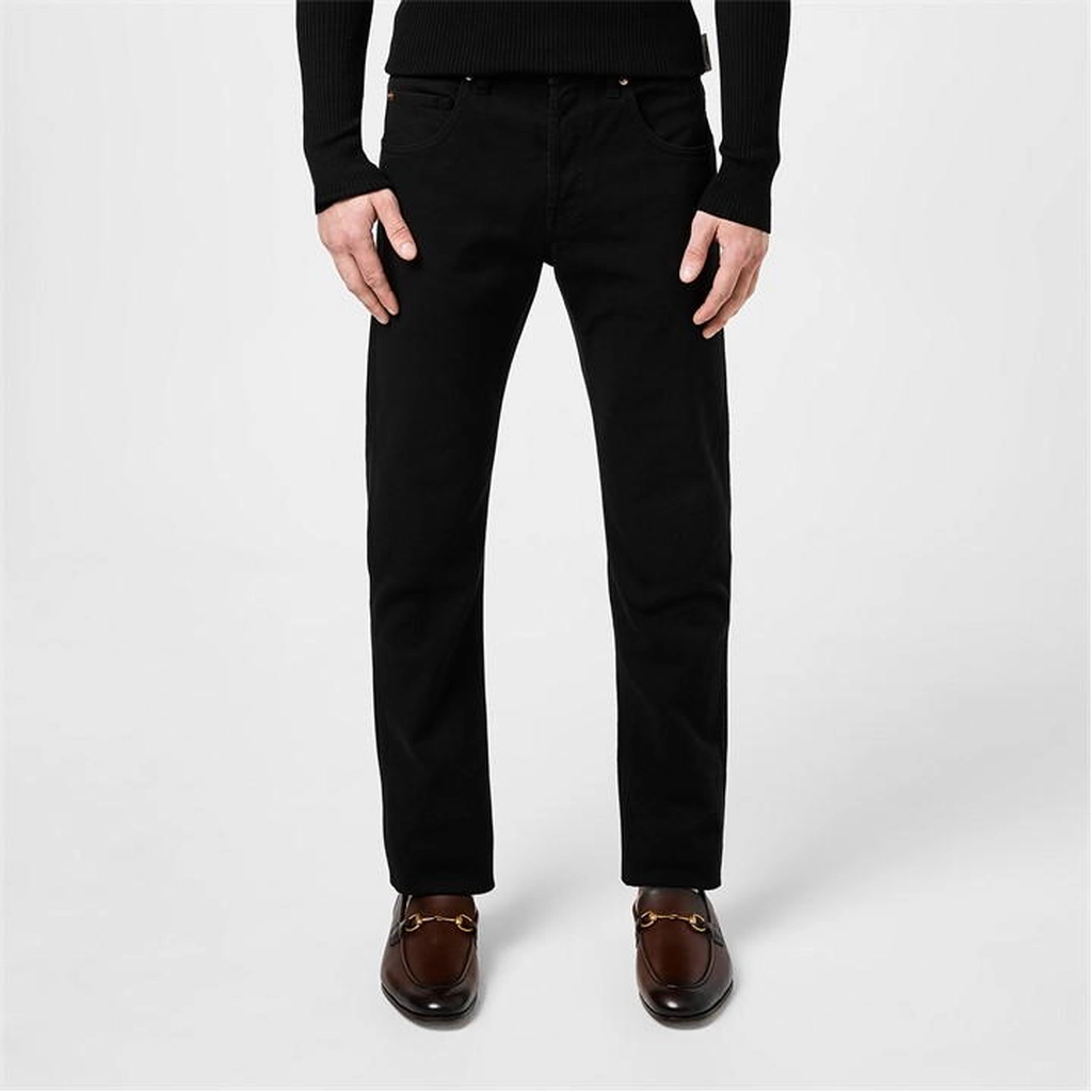 Gucci Horsebit Straight Jeans - Black