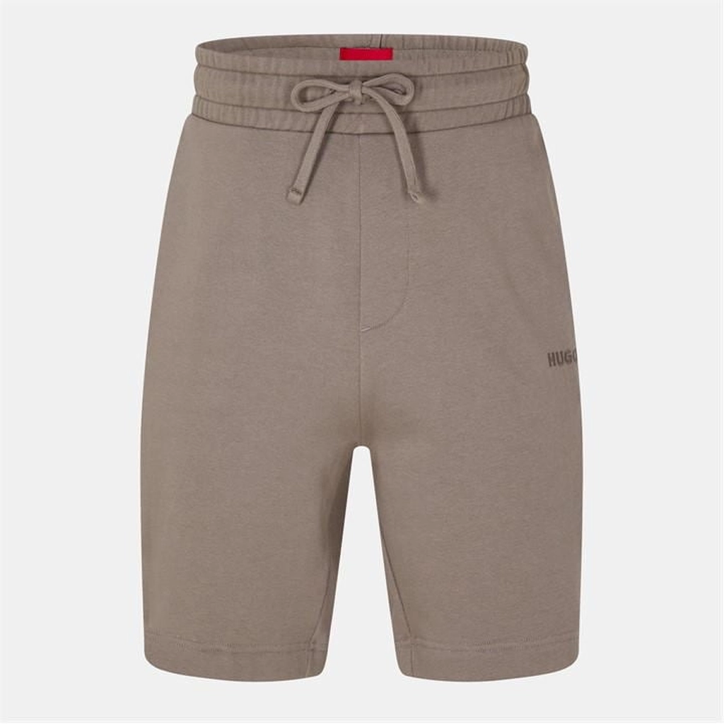 Hugo Sporty Logo Shorts 10251705 01 Jogger Short Mens - Beige