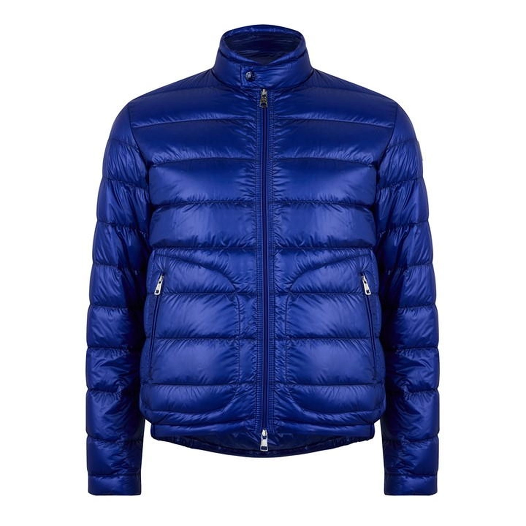 Moncler Acorus Short Down Jacket - Blue