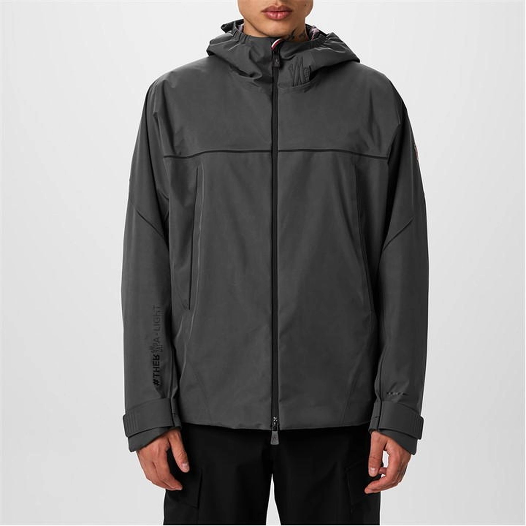 Moncler Thusis Short Down Jacket - Grey