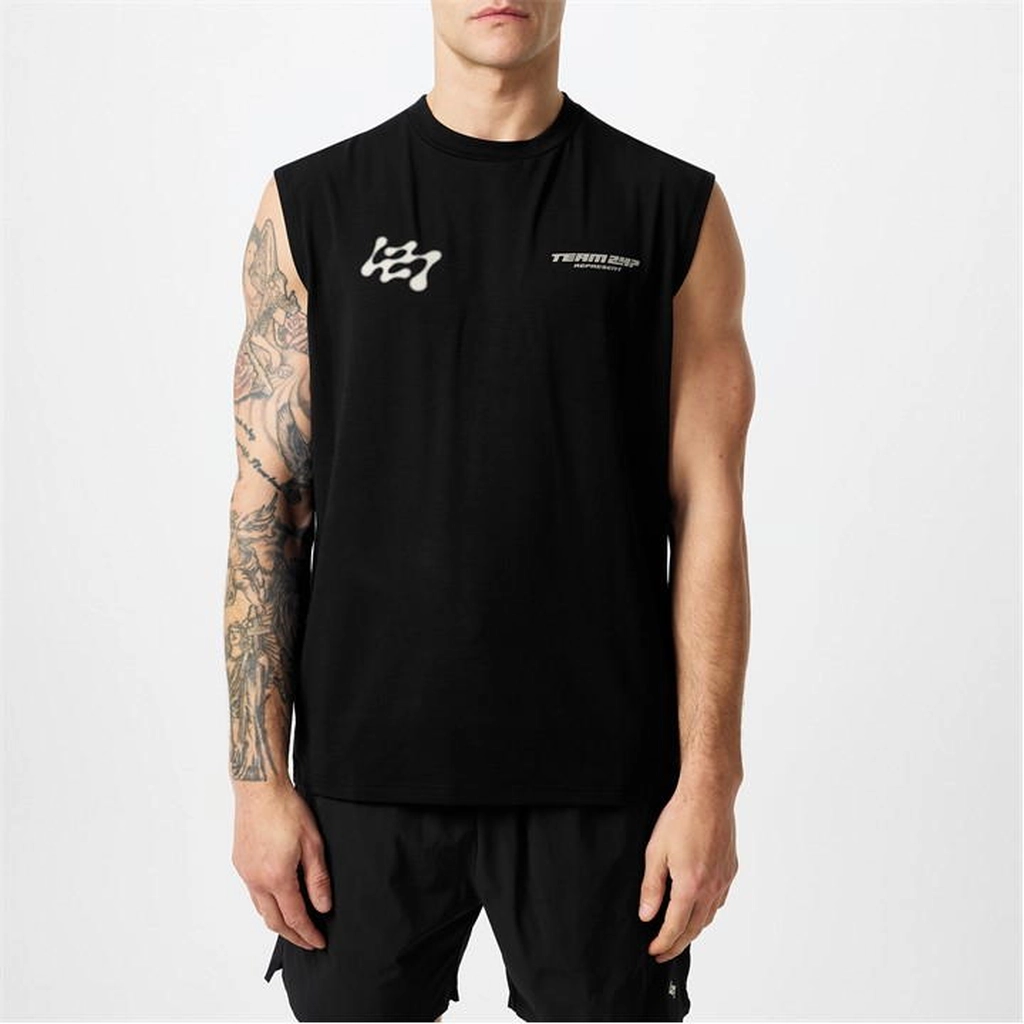 Represent Men'S Future Oversized Tank Top - Black