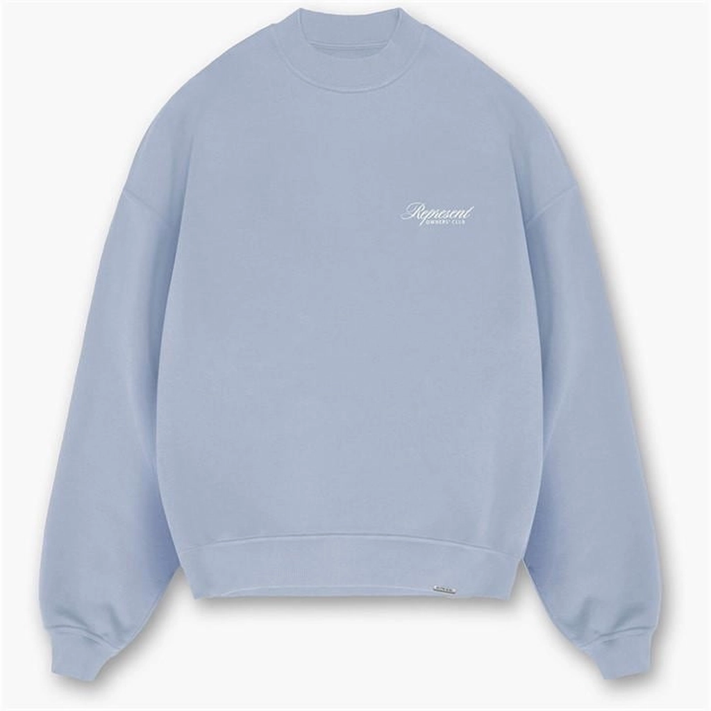 Represent Rep Script Sweater - Blue