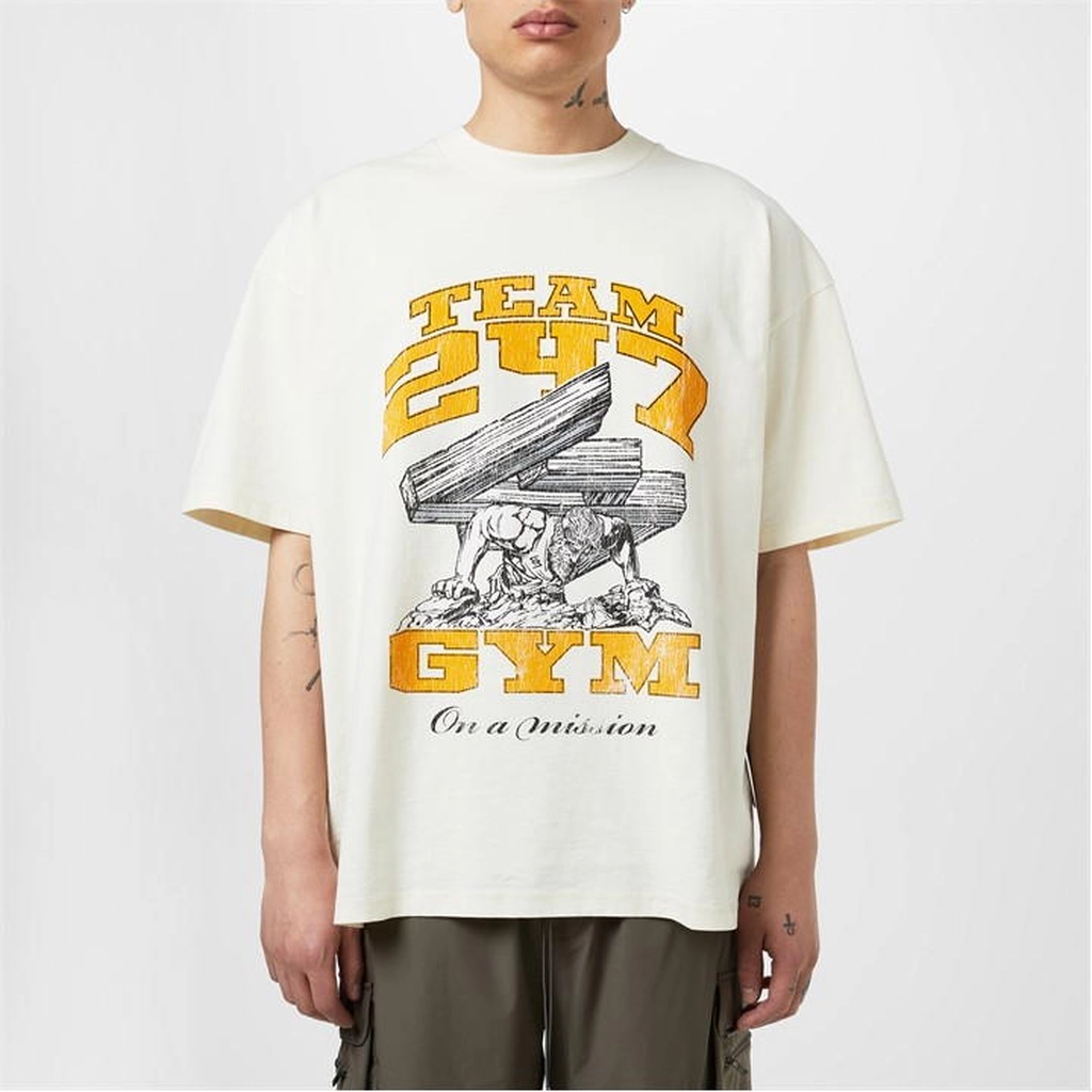 Represent Team 247 Shoulders T-Shirt - White