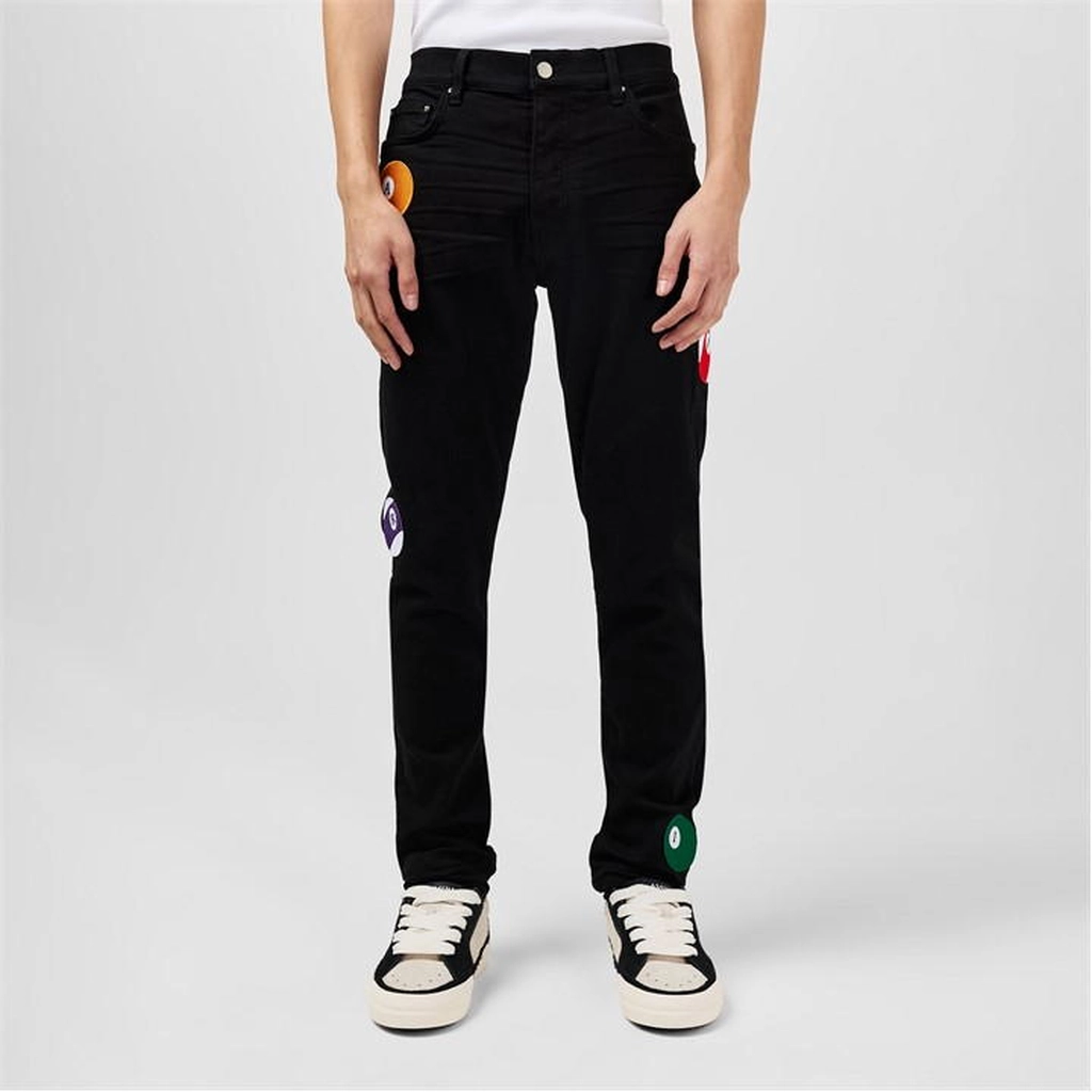 AMIRI Pool Ball Denim Jeans - Black