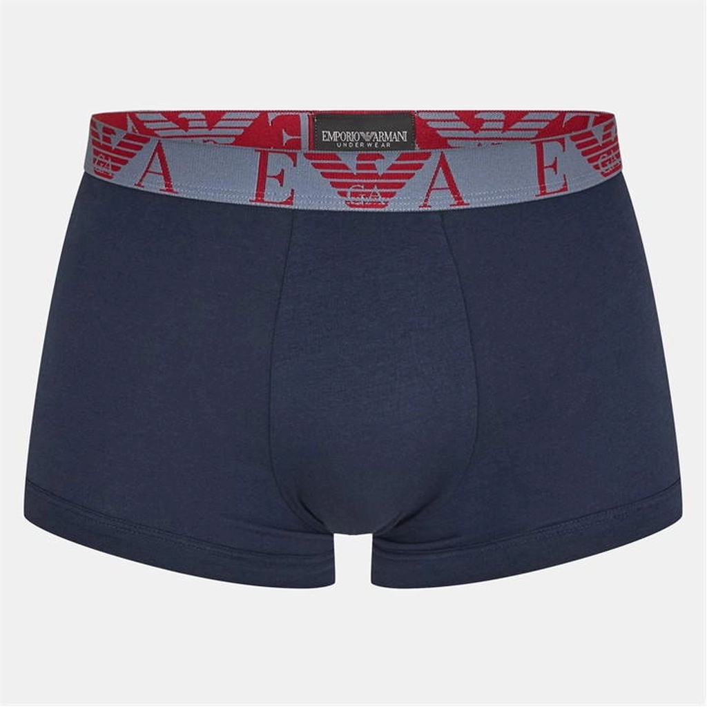 Armani 3-Pack Logo Trunks - Multi