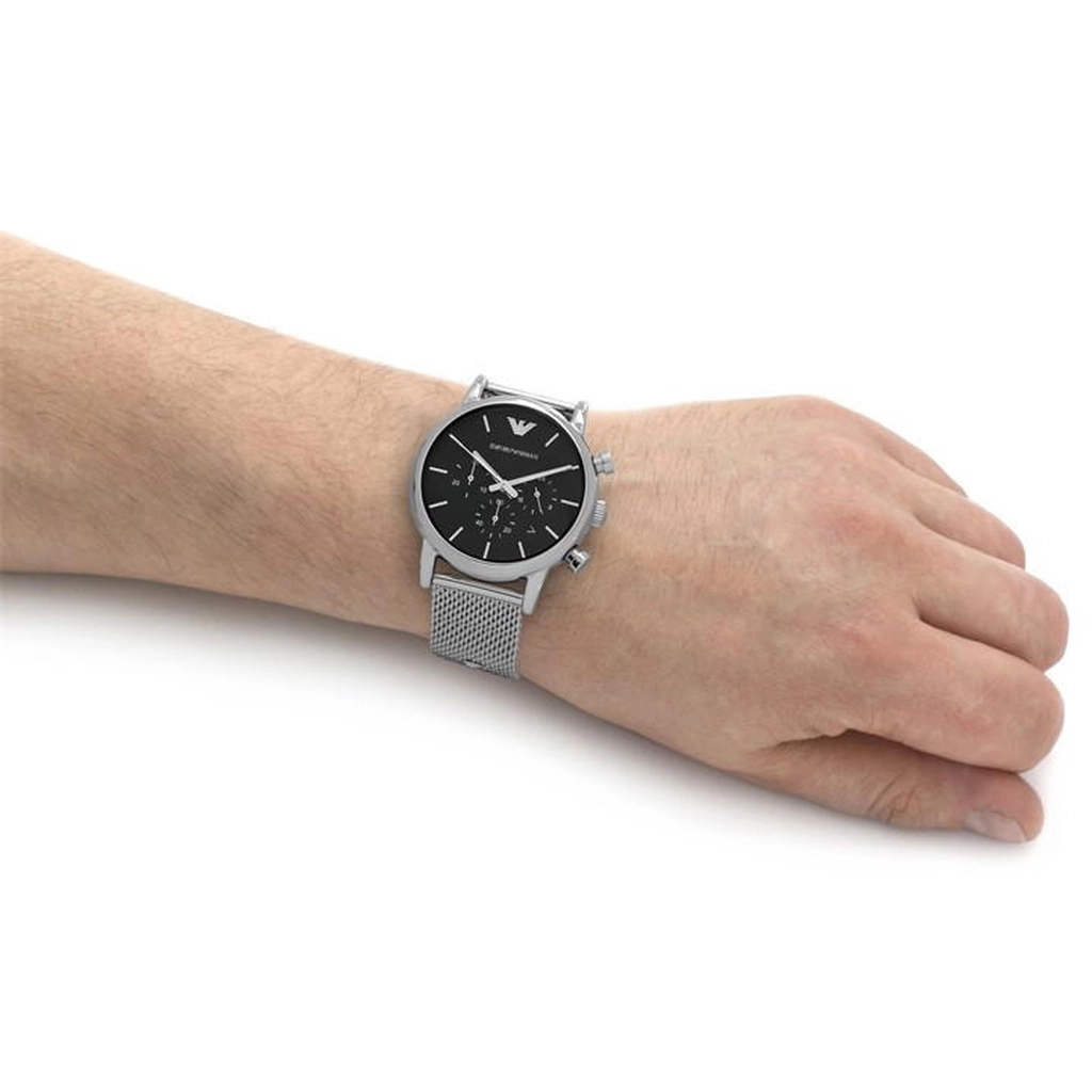 Armani mpr rmn Chrngrph Wtch - Grey