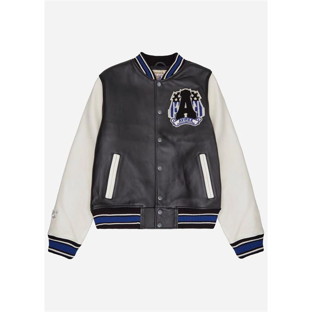 Avirex American Varsity Jacket - Black