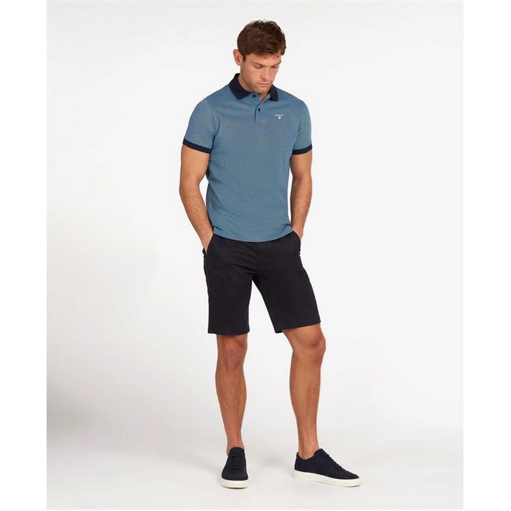 Barbour Sports Polo Mix Shirt - Blue