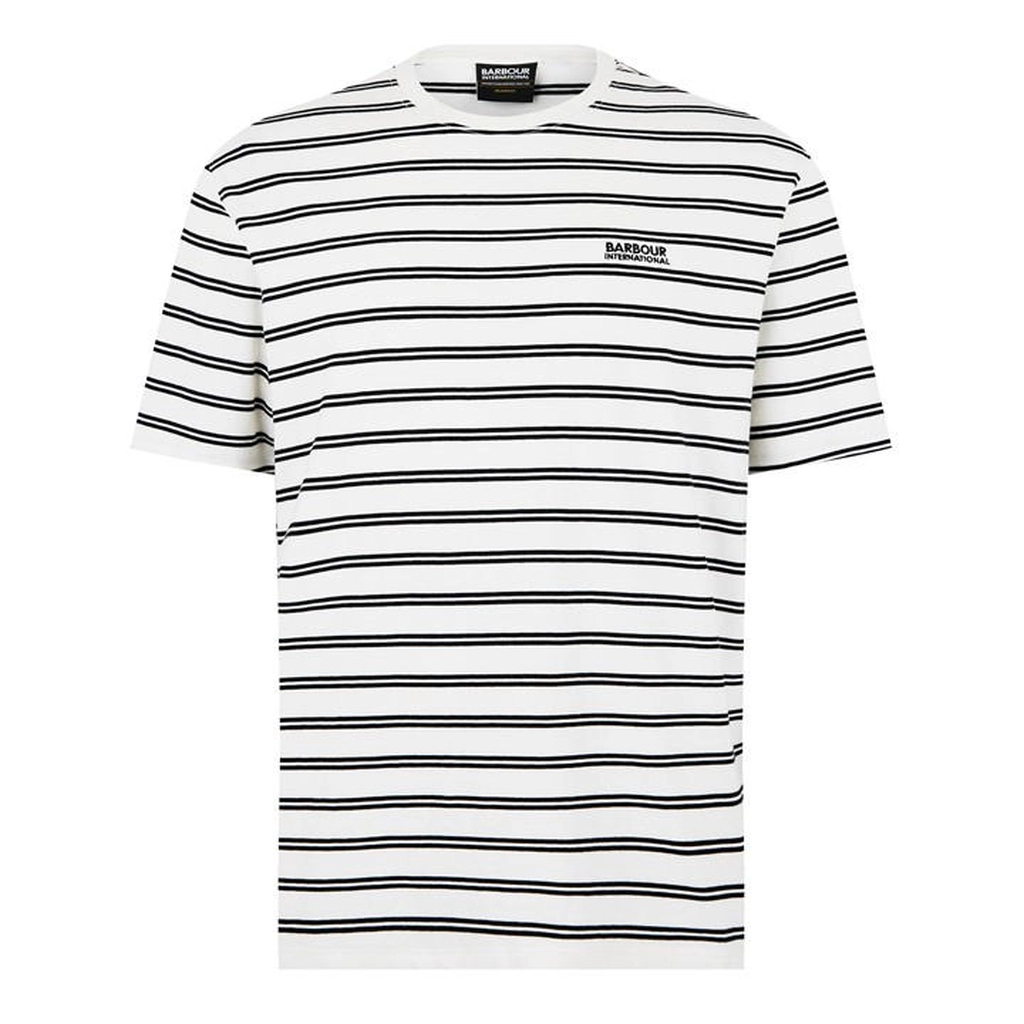 Barbour Bernie Stripe T-Shirt - White