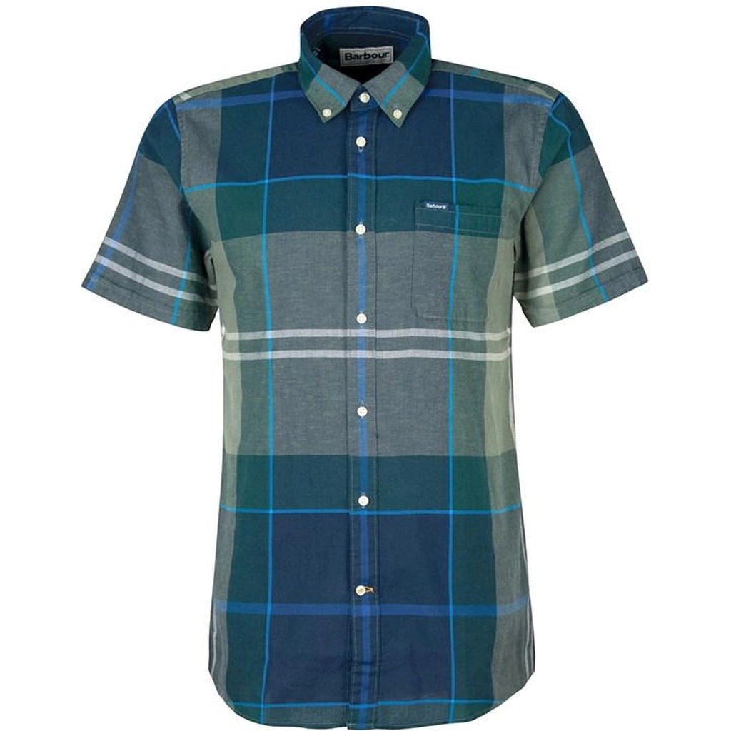 Barbour Douglas Short-Sleeved Tailored Shirt - Blue