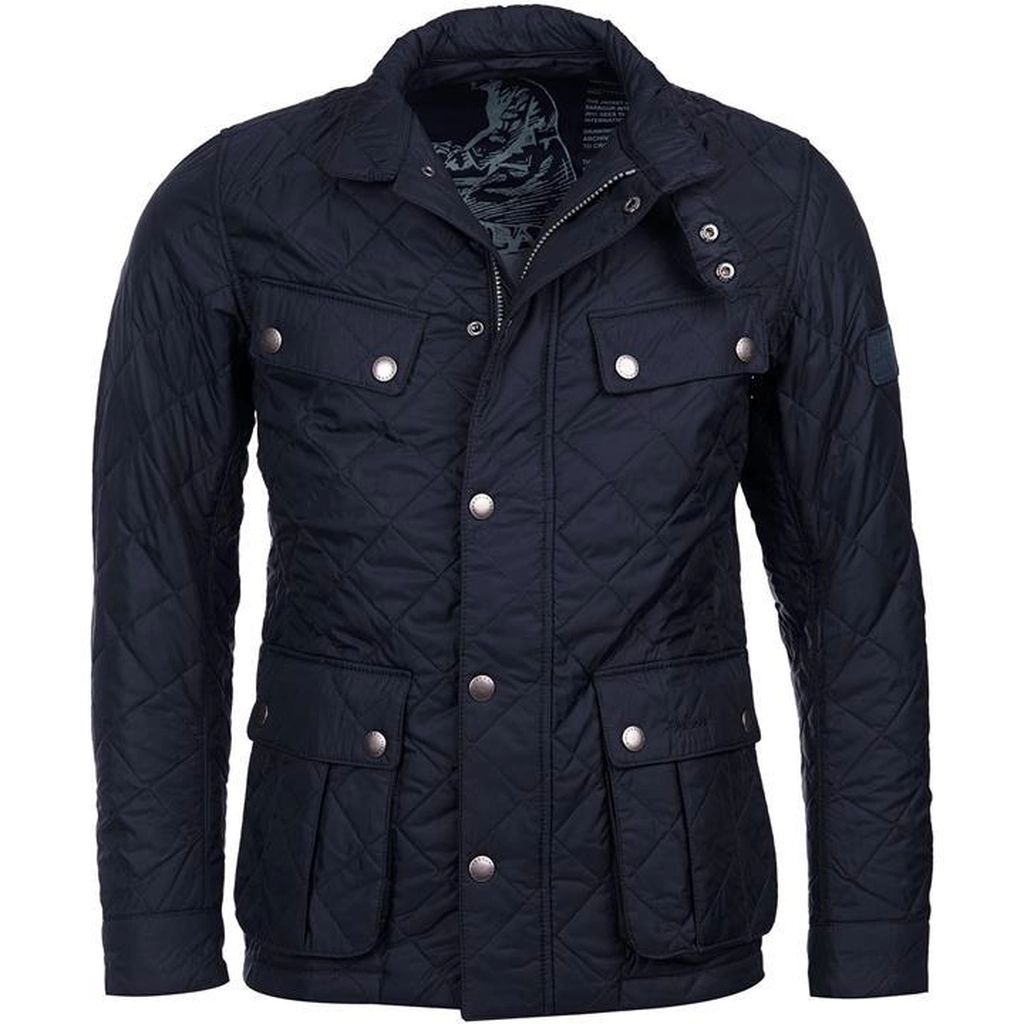 Barbour Tourer Ariel Quilted Jacket - Blue
