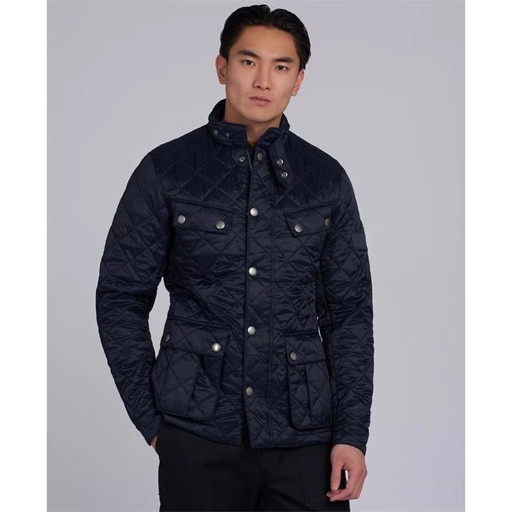 Barbour Tourer Ariel Quilted Jacket - Blue