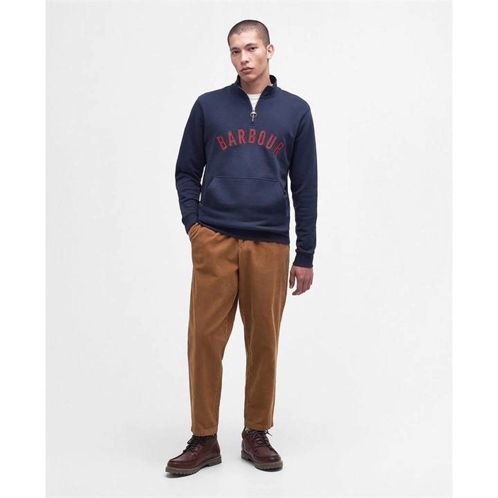 Barbour John Half-Zip Sweatshirt - Blue