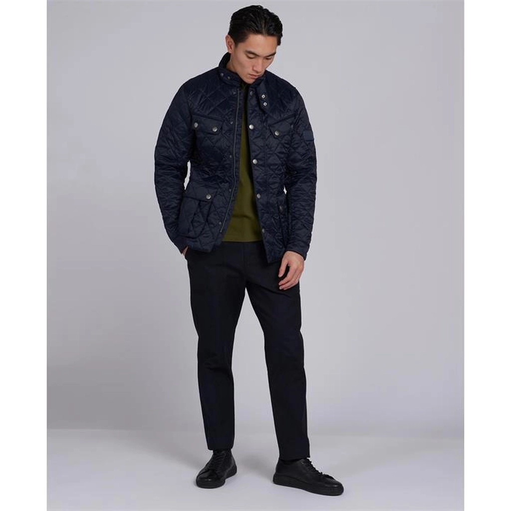 Barbour Tourer Ariel Quilted Jacket - Blue