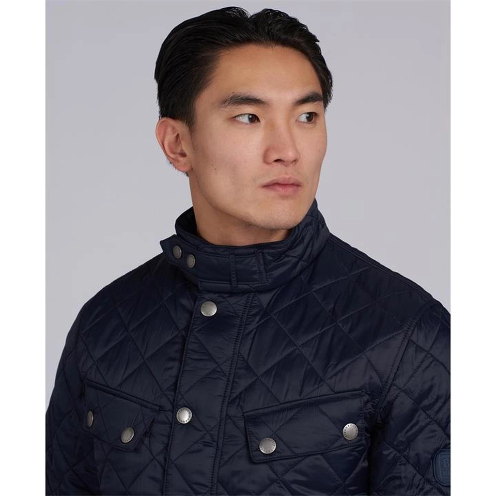 Barbour Tourer Ariel Quilted Jacket - Blue