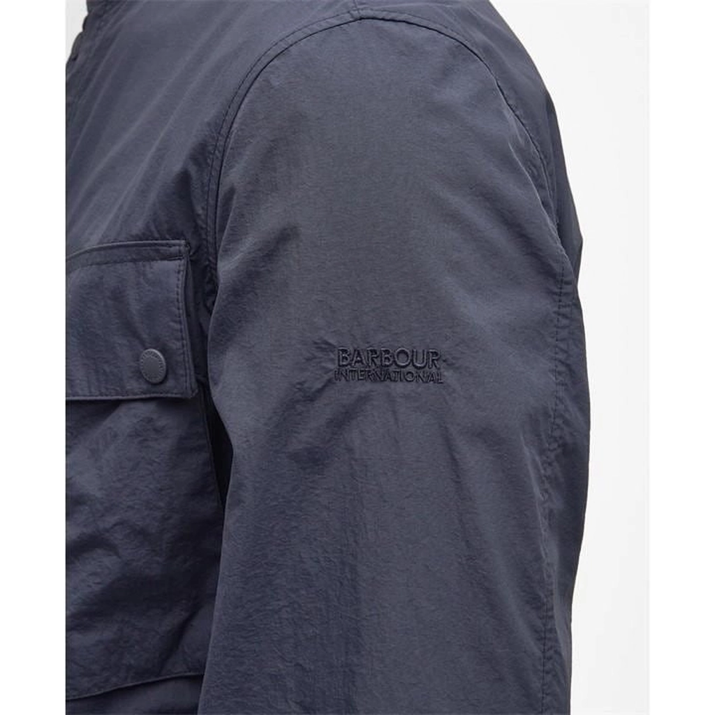 Barbour Hayledon Biker Jacket - Blue
