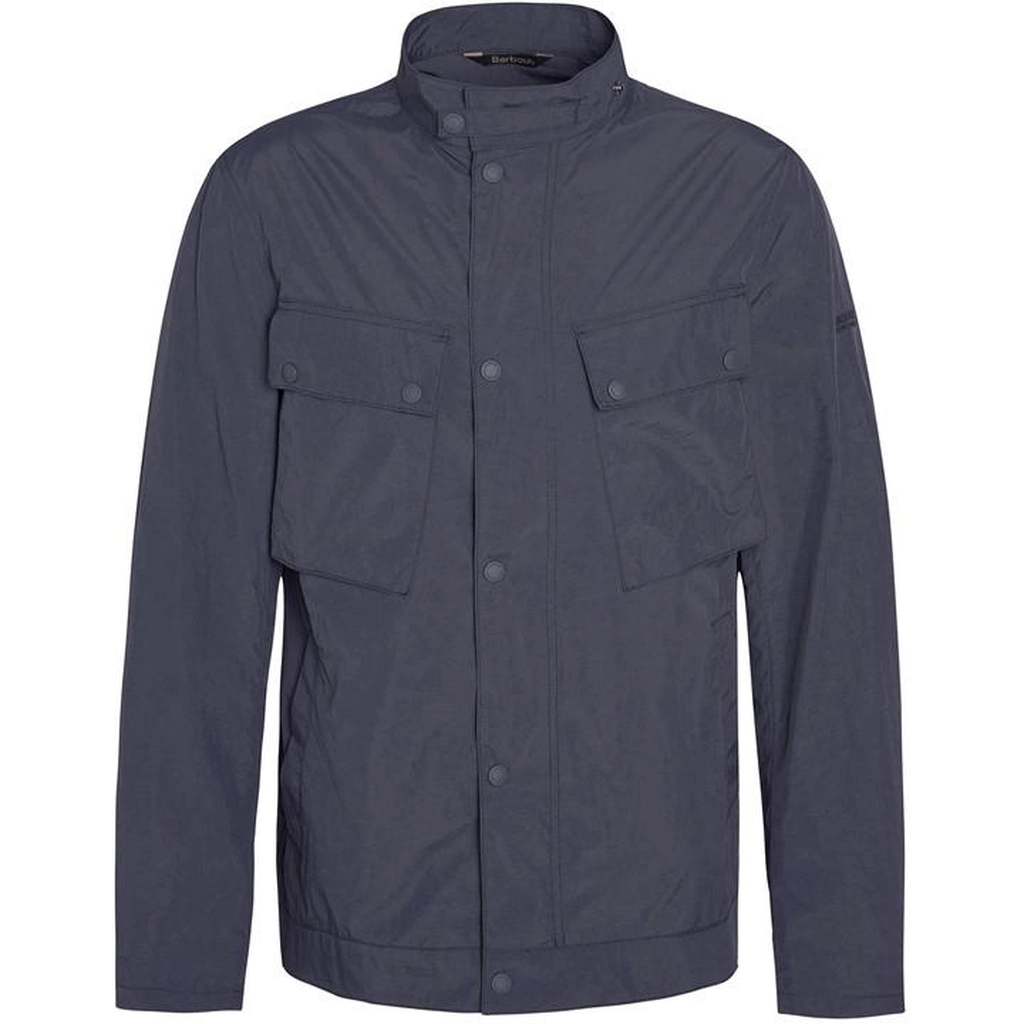Barbour Hayledon Biker Jacket - Blue